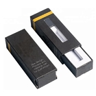 Custom LOGO Gold Silver Foil Vape Cartridge Box Packaging For 0.5ml 1ml CBD Vape Pen